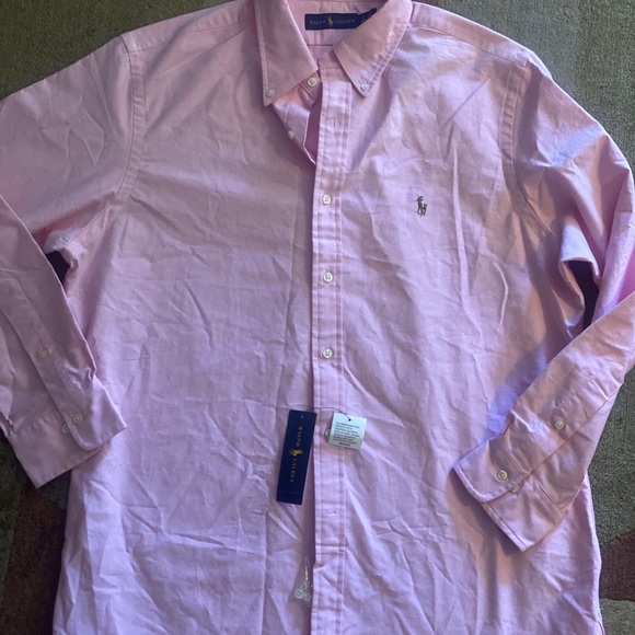 Polo Ralph Lauren Pink Classic Fit Twill Shirt new - Picture 9 of 14